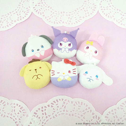 Sanrio Characters Cushion Keychain 12 Pack Box - Image 2