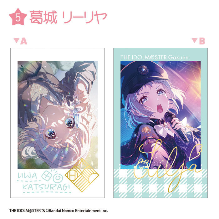 Gakuen iDOLM@STER Double Photo Card Collection 15Pack BOX (CANDY TOY) - Image 6
