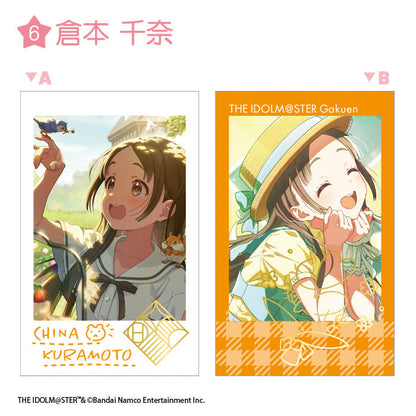 Gakuen iDOLM@STER Double Photo Card Collection 15Pack BOX (CANDY TOY) - Image 7