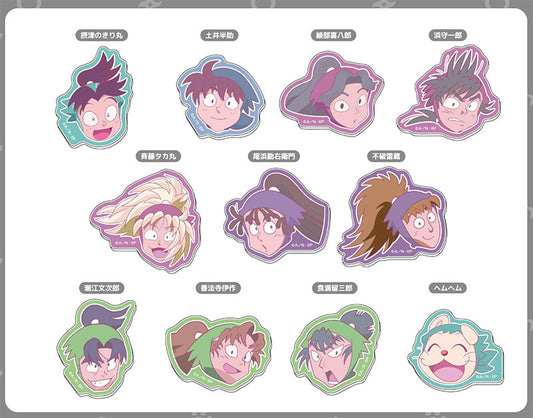 Nintama Rantaro Lettering Collection Vol.2 360 Face Character Clip 11Pack BOX - Image 2