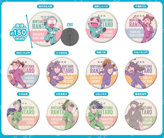 BIGCAN Badge Collection Nintama Rantaro Lettering Collection Vol.1 11Pack BOX - Image 2