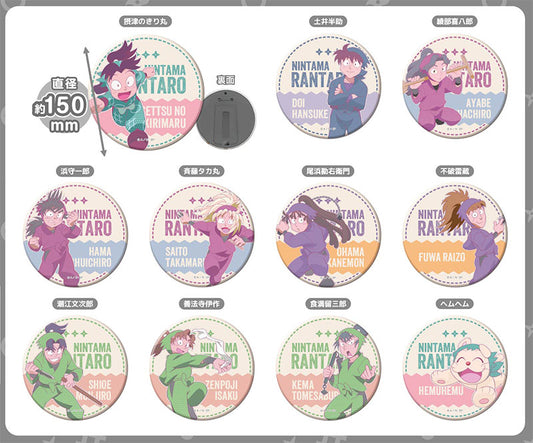 BIGCAN Badge Collection Nintama Rantaro Lettering Collection Vol.2 11Pack BOX - Image 2