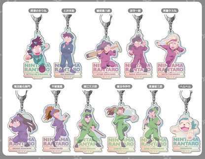 Aurora Acrylic Keychain Nintama Rantaro Lettering Collection Vol.2 11Pack BOX - Image 2
