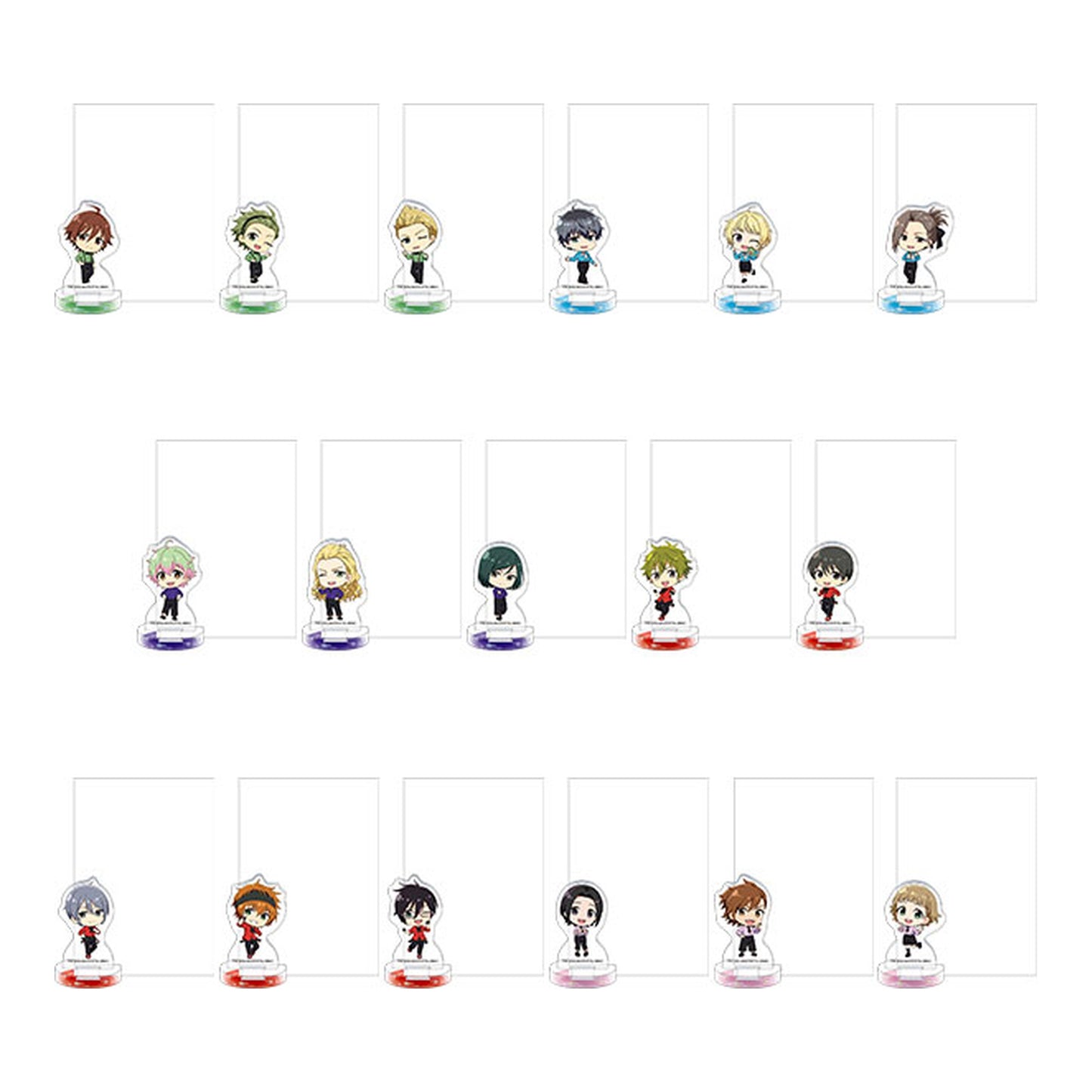 THE IDOLM@STER SideM TureSta Miniature Acrylic Stand Collection Summer Market (ABOX) 17Pack BOX - Image 1