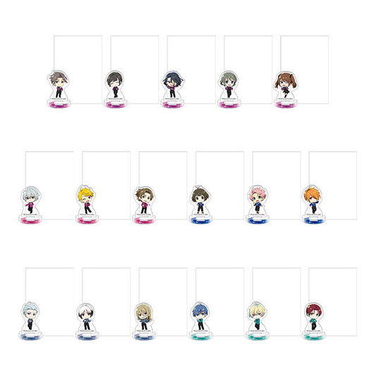 THE IDOLM@STER SideM TureSta Miniature Acrylic Stand Collection Summer Market 17 Pack BOX - Image 1