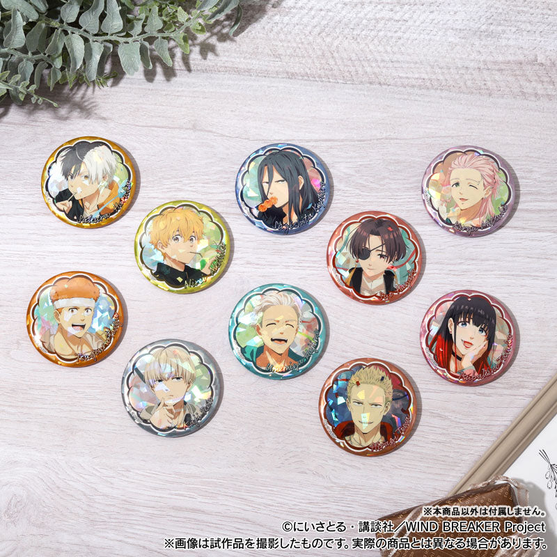 WIND BREAKER Hologram Chara Badge Collection 10Pack BOX - Image 2
