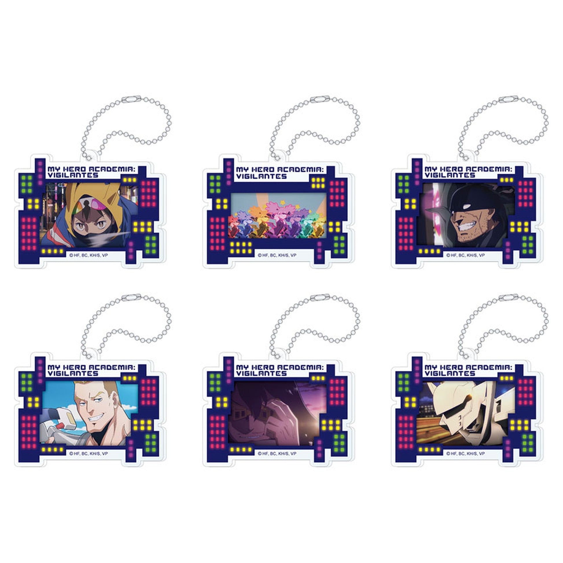 My Hero Academia: Vigilantes ILLEGALS Trading Acrylic Keychain OP ver. 6Pack BOX - Image 1