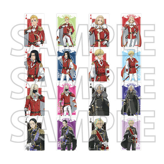 TV Anime Tokyo Revengers Memorial Clear Card Collection Playing Cards 8Pack BOX - Image 1
