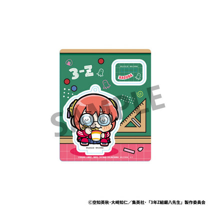 3-nen Z-gumi Ginpachi-sensei x Bkub Okawa Seishun Acrylic Mascot 8Pack BOX - Image 4