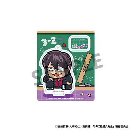 3-nen Z-gumi Ginpachi-sensei x Bkub Okawa Seishun Acrylic Mascot 8Pack BOX - Image 8