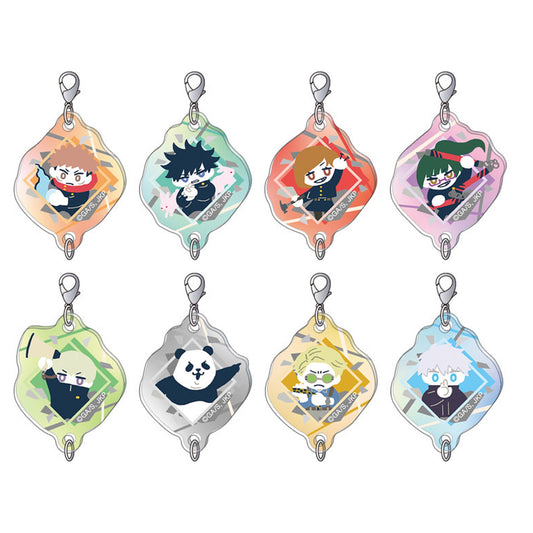 Jujutsu Kaisen 2nd Season Connecting Acrylic Charm Collection Yuru Palette 8Pack BOX - Image 1