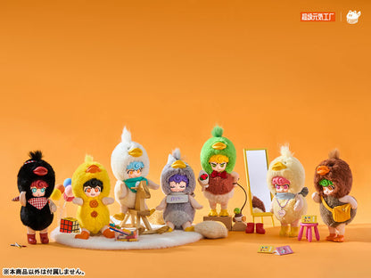 Cheerful Kindergarten Ahiru-chan Soft Vinyl Plush Blind Box (6 Pack) - Image 2