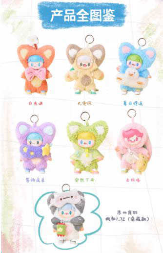 Adoo's Colorful Daily Life Soft Vinyl Plush Blind Box 6Pack BOX - Image 3