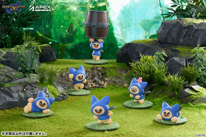 Monster Hunter Rise Felyne "CAT" Blind Box Figure 6Pack BOX - Image 2