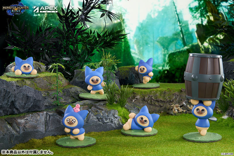 Monster Hunter Rise Felyne "CAT" Blind Box Figure 6Pack BOX - Image 3