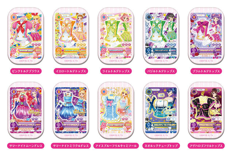 Aikatsu! Square CAN Badge 10 Pack BOX - Image 2