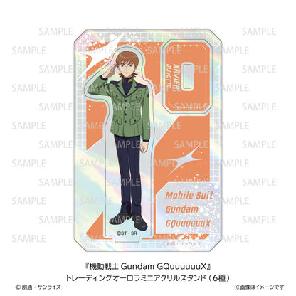 Mobile Suit Gundam GQuuuuuuX Trading Aurora Mini Acrylic Stand 6Pack BOX - Image 6