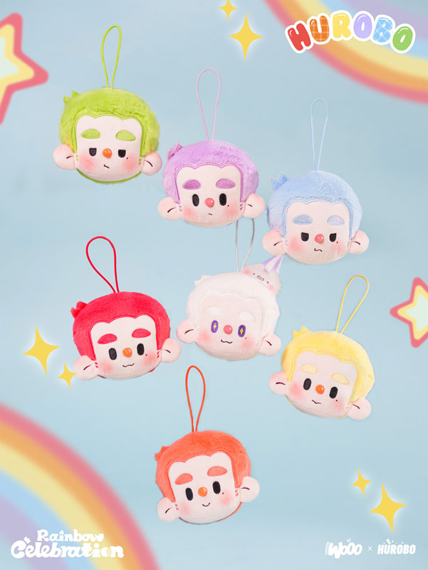 HUROBO Rainbow Celebration Series Trading Plush 6Pack BOX - Image 2