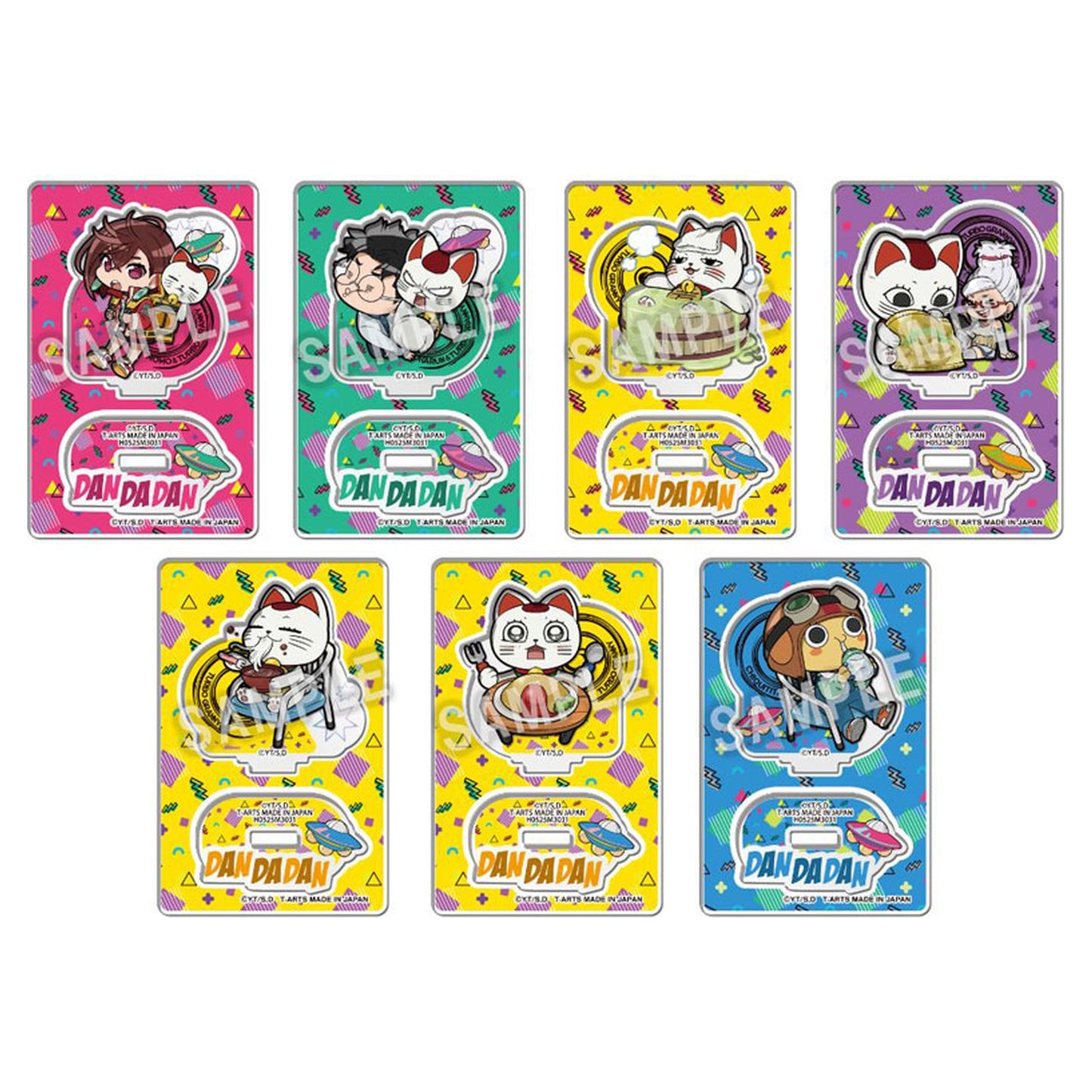 Deforme TV Anime Dandadan Trading Acrylic Stand 7Pack BOX - Image 1