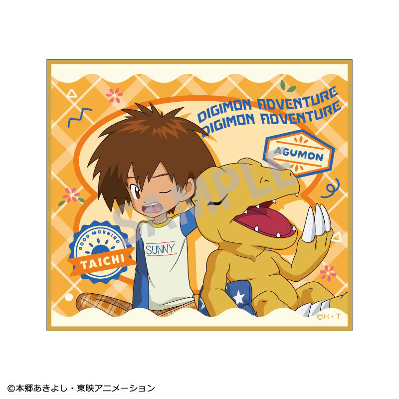 Digimon Adventure Trading Mini Shikishi Waking Up 12Item Set - Image 2