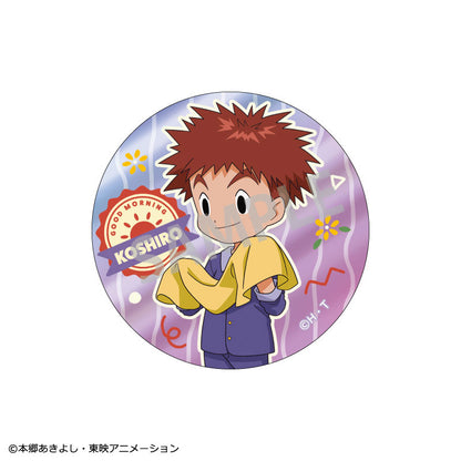 Digimon Adventure Trading Metallic Tin Badge vol.1 Waking Up 8Pack BOX - Image 4