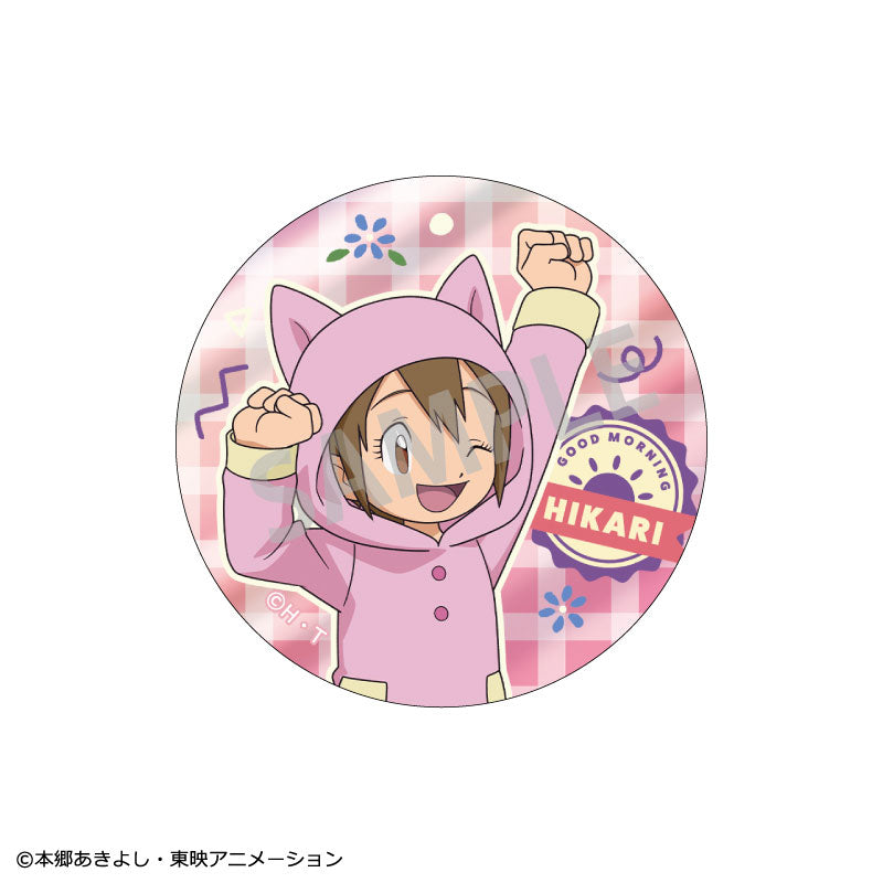 Digimon Adventure Trading Metallic Tin Badge vol.1 Waking Up 8Pack BOX - Image 8