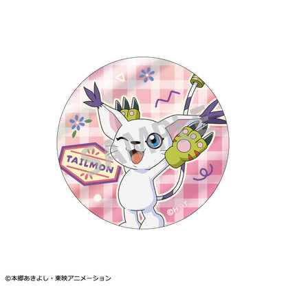 Digimon Adventure Trading Metallic Tin Badge vol.1 Waking Up 8Pack BOX - Image 9