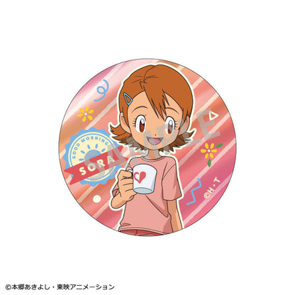 Digimon Adventure Trading Metallic Tin Badge vol.2 Waking Up 8Pack BOX - Image 4