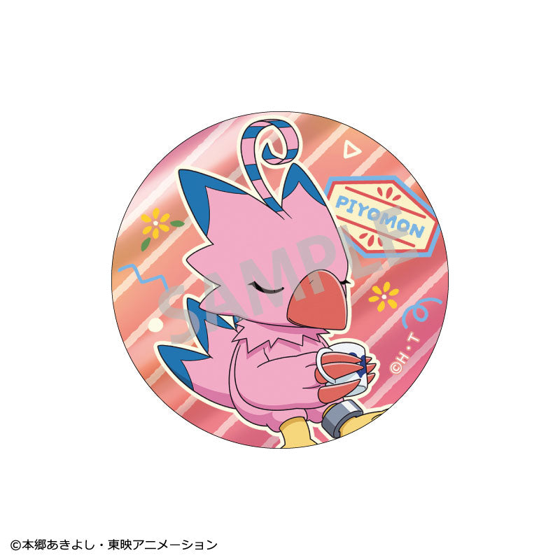 Digimon Adventure Trading Metallic Tin Badge vol.2 Waking Up 8Pack BOX - Image 5