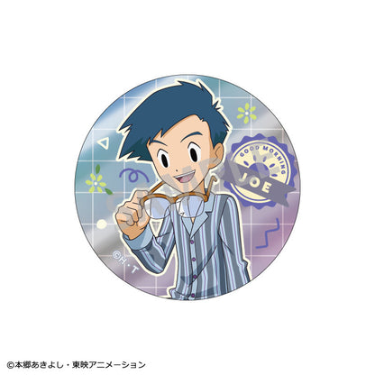 Digimon Adventure Trading Metallic Tin Badge vol.2 Waking Up 8Pack BOX - Image 6