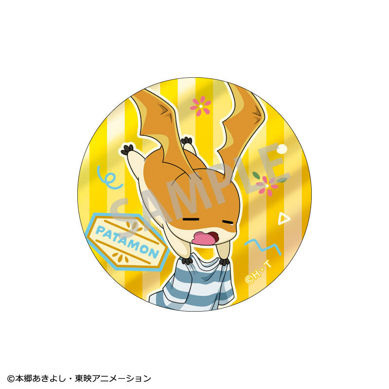 Digimon Adventure Trading Metallic Tin Badge vol.2 Waking Up 8Pack BOX - Image 9