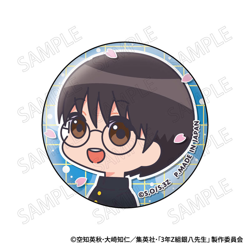 3-nen Z-gumi Ginpachi-sensei MuniChara Badge 8Pack BOX - Image 3