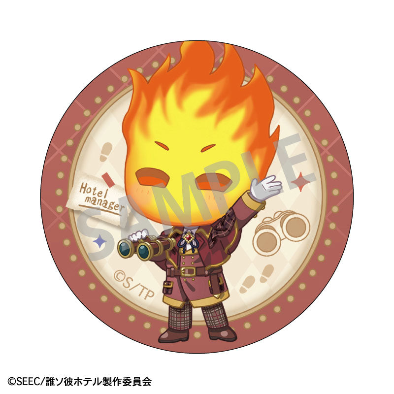 Tasokare Hotel Trading Tin Badge Detective New Illustration 6Pack BOX - Image 4
