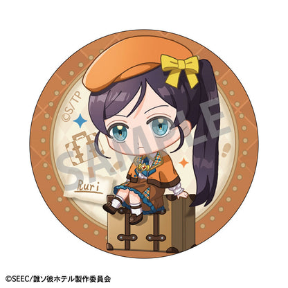 Tasokare Hotel Trading Tin Badge Detective New Illustration 6Pack BOX - Image 6