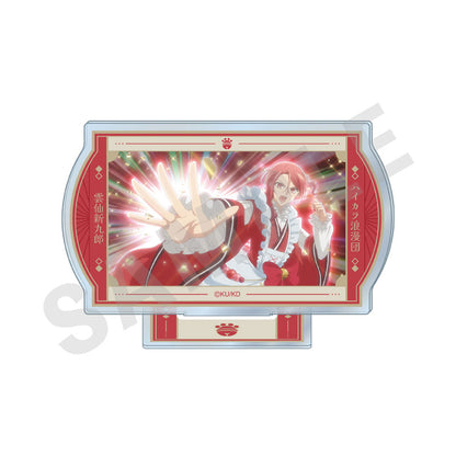 Cute High Earth Defense Club Haikara! Trading Scene Acrylic Stand 8 Item Set - Image 2