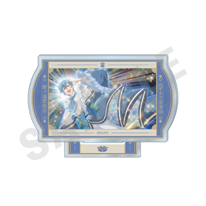 Cute High Earth Defense Club Haikara! Trading Scene Acrylic Stand 8 Item Set - Image 3