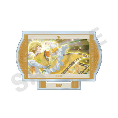 Cute High Earth Defense Club Haikara! Trading Scene Acrylic Stand 8 Item Set - Image 5