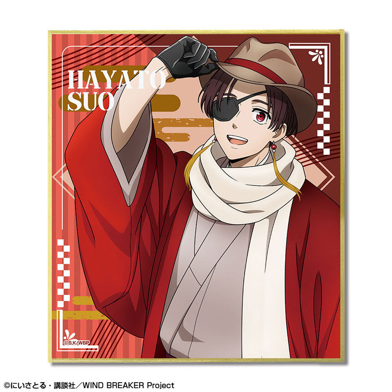 TV Anime WIND BREAKER Trading Mini Shikishi (Retro Modern ver.) 9Pack BOX - Image 3