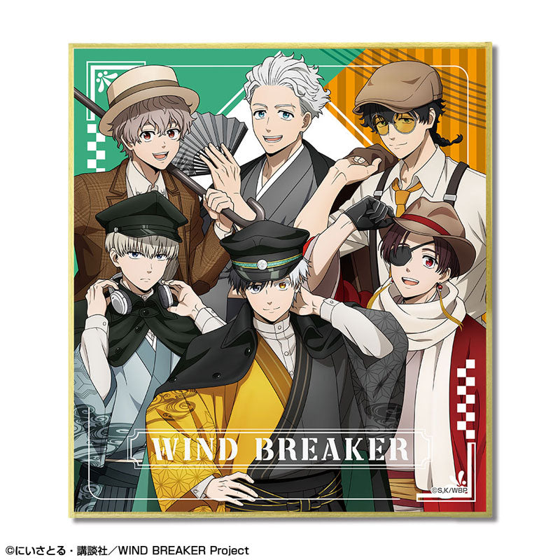 TV Anime WIND BREAKER Trading Mini Shikishi (Retro Modern ver.) 9Pack BOX - Image 10