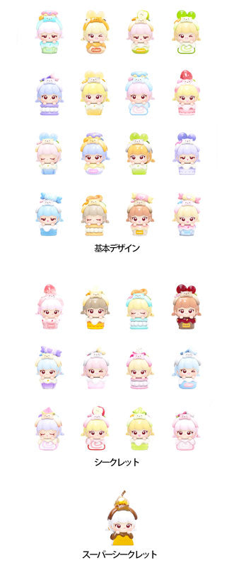 Nai Bao Cat Tea Party Series Mini Trading Figure 8Pack BOX - Image 3