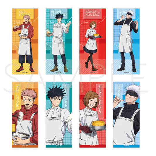 Jujutsu Kaisen Season 2 Clear Bookmark Collection Cooking Class Ver. 8Pack BOX - Image 1