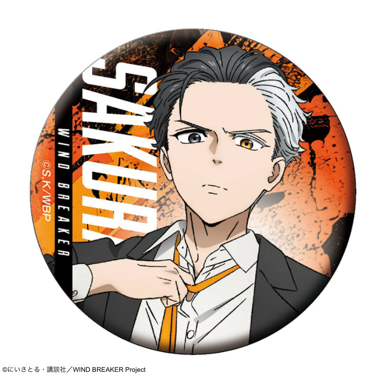 WIND BREAKER Trading Tin Badge Suit ver Complete Set - Image 2