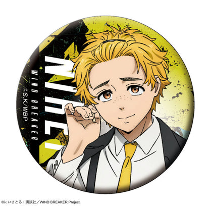 WIND BREAKER Trading Tin Badge Suit ver Complete Set - Image 5