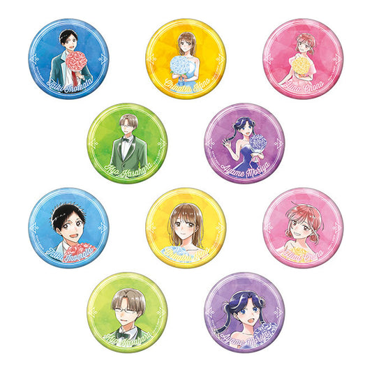 Ao no Hako Chara Badge Collection -Anime 1st Anniv.- 10Pack BOX - Image 1