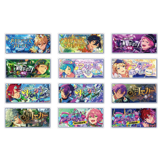 Ensemble Stars!! Bright me up!! Banner Badge Collection Cross Theme ver. Vol.2 12Pack BOX - Image 1