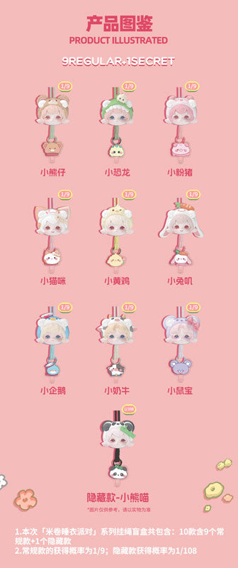 MIJUAN Slumber Party Series Trading Lanyard 9Pack BOX - Image 3