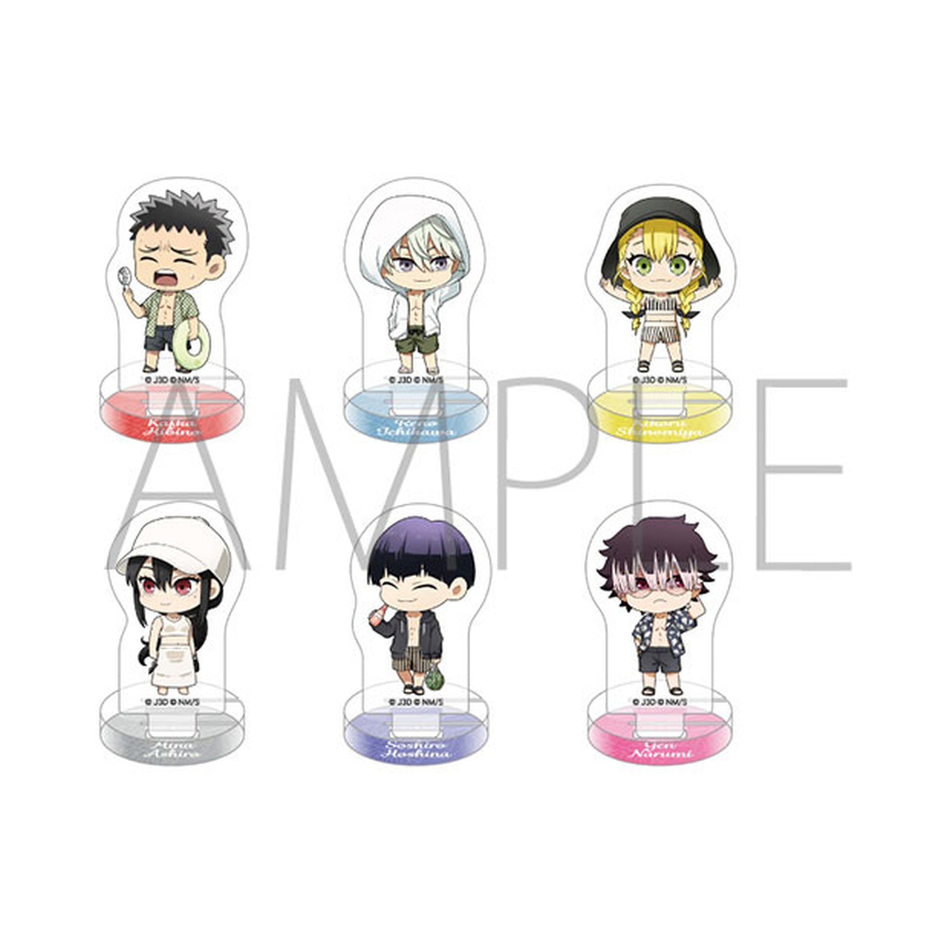 Kaiju No. 8 TureSta Miniature Acrylic Stand Collection 6Pack BOX - Image 1