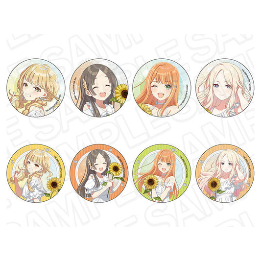 Gakuen iDOLM@STER Tin Badge sunflower ver. 8Item Set - Image 1