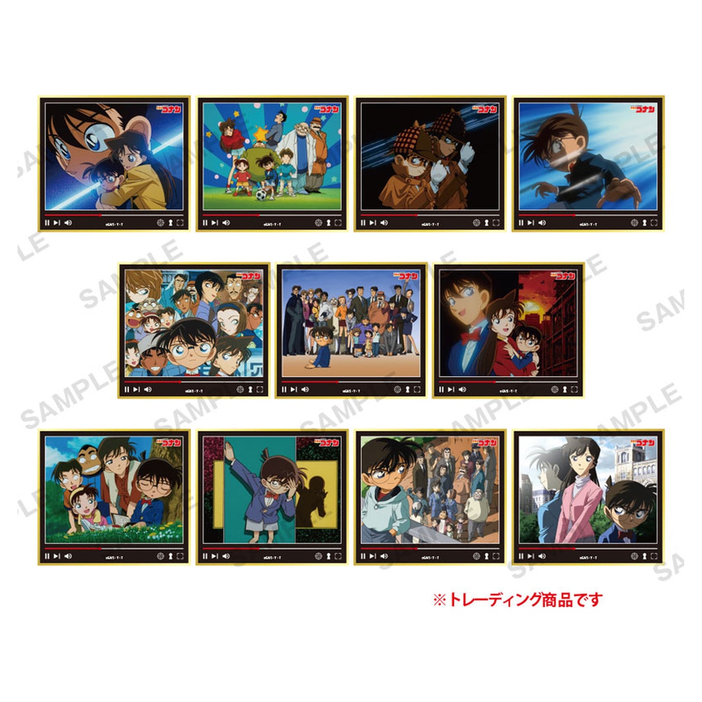 Detective Conan Trading Mini Shikishi Scene Photo ver. vol.1 11Pack BOX - Image 1
