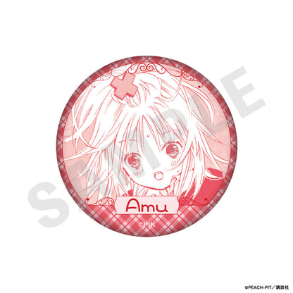 Shugo-chara! Trading Oshi Tin Badge Amu Hinamori Ver. 8Pack BOX - Image 6